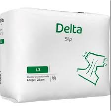Couche Adulte - Delta Slip L3 - Carton de 4 paquets ( 22 unités)