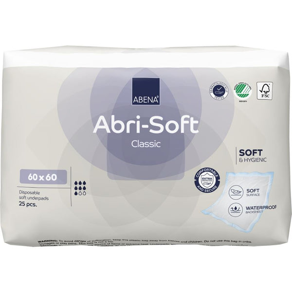 Alése - Abri Soft Classic 60x60 cm- Carton de 4 paquets (100 unités)