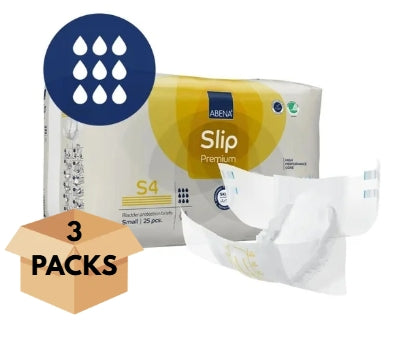 Couche Adulte - Abena Slip S4 - Carton de 3 paquets (75 unités)