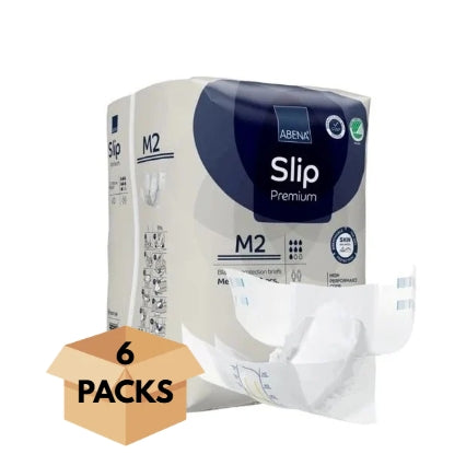 Couche Adulte - Abena Slip M2 - Carton de 6 paquets (60 unités)