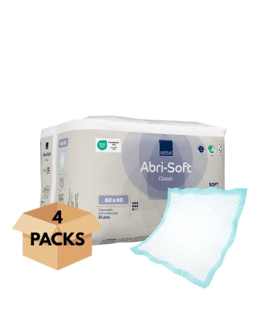 Alése - Abri Soft Classic 60x60 cm- Carton de 4 paquets (100 unités)
