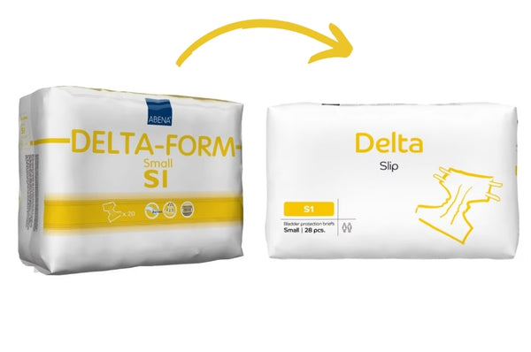 Couche Adulte - Delta Slip S1 - Carton de 3 paquets (84 unités)