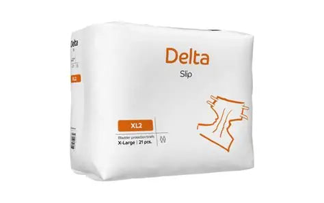 Couche Adulte - Delta Slip XL2 - Carton de 4 paquets (84 unités)