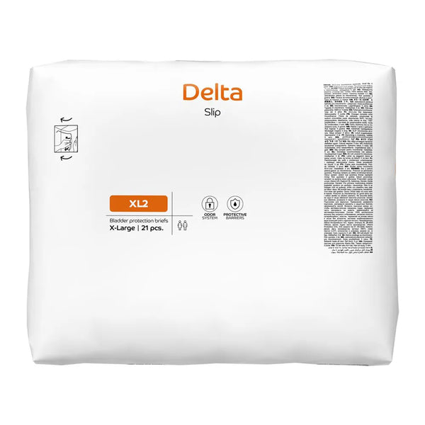 Couche Adulte - Delta Slip XL2 - Carton de 4 paquets (84 unités)