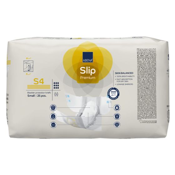 Couche Adulte - Abena Slip S4 - Carton de 3 paquets (75 unités)