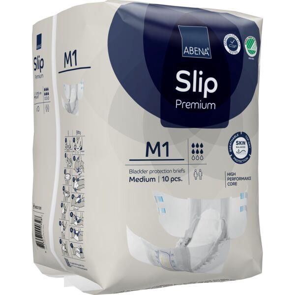 Couche Adulte - Abena Slip M1 - Carton de 6 paquets (60 unités)