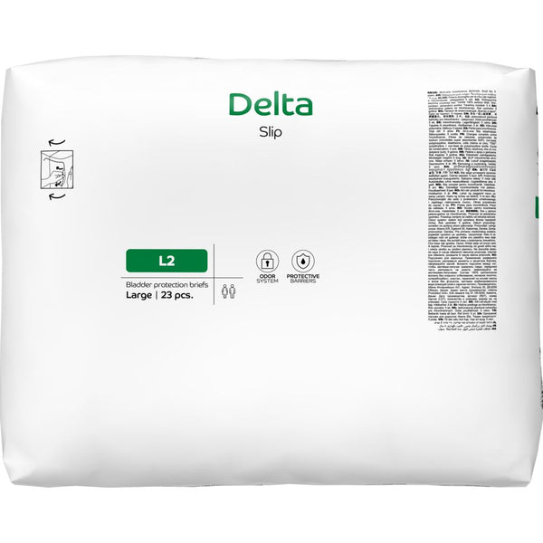 Couche Adulte - Delta Slip L2- Carton de 4 paquets (92 unités)