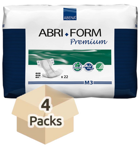 Couche Adulte - Abri Form M3 - Carton de 4 paquets (88 unités)